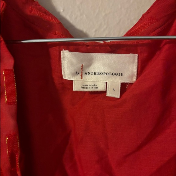 Anthropologie Allene Shimmer Maxi Dress Size L - Picture 4 of 11